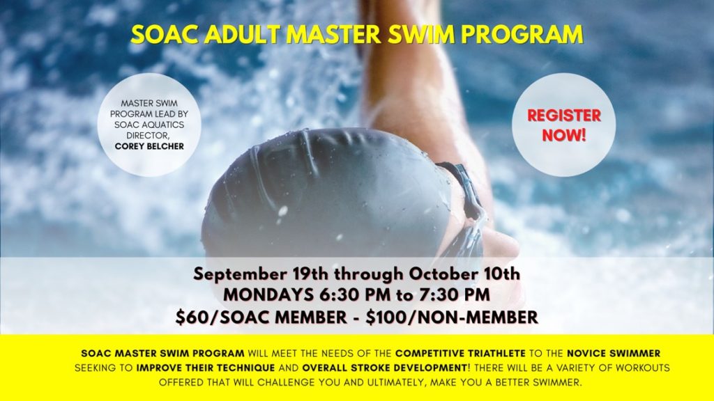 SOAC ADULT AQUATICS PROGRAMMING SOAC